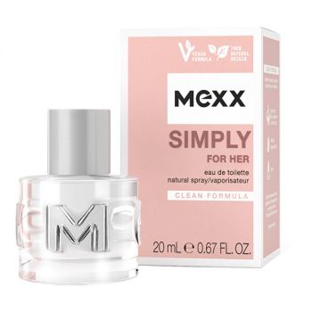 Hlavný obrázok Mexx Simply dámska toaletná voda 20ml