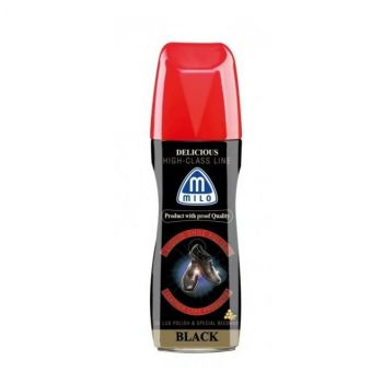 Hlavný obrázok Milo Black samoleštiací prostriedok na obuv 75ml
