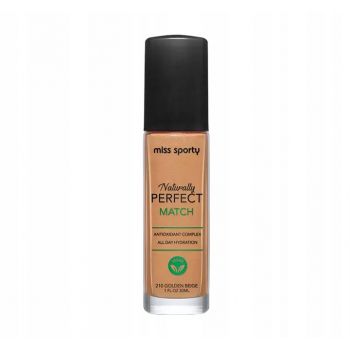 Hlavný obrázok Miss Sporty Naturally Perfect Match 210 Golden Beige make-up 30ml