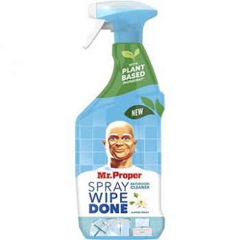 Hlavný obrázok Mr.Proper Spray Wipe Done Alpine Fresh univerzálný čistič do kúpeľne 800ml