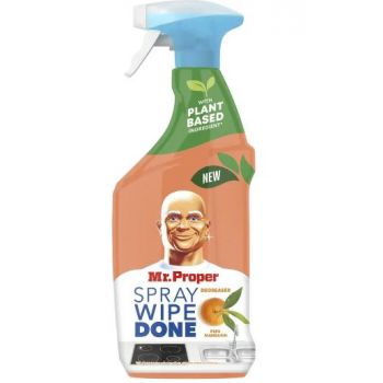 Hlavný obrázok Mr.Proper Spray Wipe Done Peps Mandarin univerzálný čistič do kuchyne 800ml