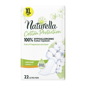 Hlavný obrázok Naturella Cotton Protection Normal hygienické vložky 22ks