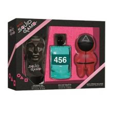 loader for Netflix Squid Game detská darčeková kazeta Toaletná voda, Sprchový gél, Figúrka