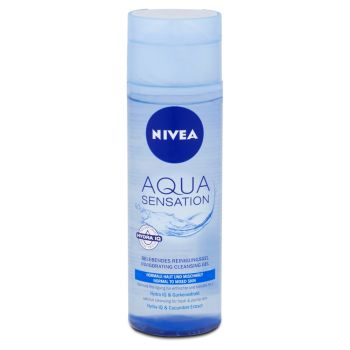 Hlavný obrázok Nivea Aqua Sensation Oživujúci čistiaci pleťový gél 200 ml