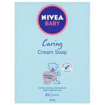 Hlavný obrázok Nivea Baby Caring tuhé krémové mydlo 100g 80500