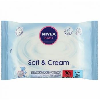 Hlavný obrázok Nivea Baby Soft & Creme obrúsky 20ks 80506