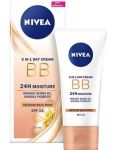 Nivea BB 5in1 skrášľujúci hydratačný denný krém Medium 50ml 82334