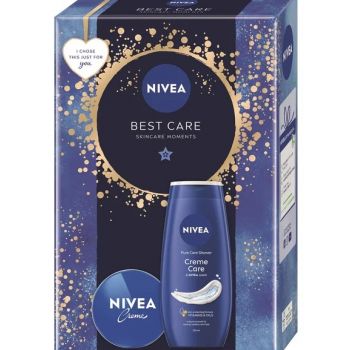Hlavný obrázok Nivea Best Care dámska darčeková kazeta Sprchový gél, Krém