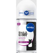 loader for Nivea Black & White Invisible Authentic anti-perspirant roll-on 50ml 91816