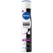 loader for Nivea Black & White Invisible Authentic anti-perspirant sprej 200ml 91810