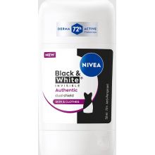 loader for Nivea Black & White Invisible Authentic anti-perspirant stick 50ml 91821