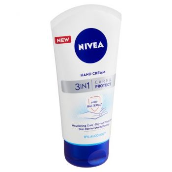 Hlavný obrázok Nivea Care & Protect 3v1 krém na ruky s antibakteriálnym efektom 75ml