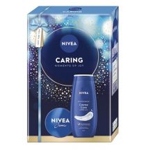 loader for Nivea Caring dámska darčeková kazeta Sprchový gél, Krém