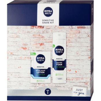 Hlavný obrázok Nivea darček.kazeta Men Sensitive Shave Kit voda po holení 100ml, pena na holenie 200ml