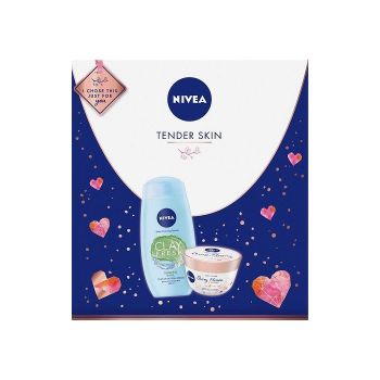 Hlavný obrázok Nivea darčeková kazeta pre ženy Tender Skin sprchový gél 250ml,tel. suflé 200ml