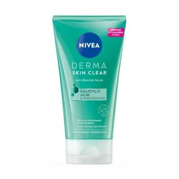 Hlavný obrázok Nivea Derma Skin Clear čistiaci pleťový peeling 150ml 98757