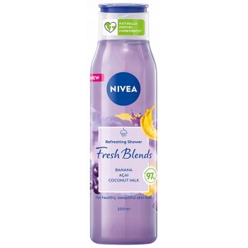 Hlavný obrázok Nivea Fresh Blends Banana Acai & Coconut Milk sprchový gél 300ml