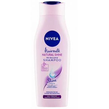 Hlavný obrázok Nivea Hairmilk Natural Shine šampón na vlasy 400ml 88616