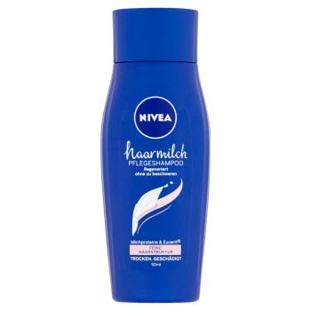 Hlavný obrázok Nivea Hairmilk Ošetrujúci šampón pre jemné vlasy 50 ml