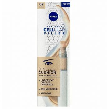 Hlavný obrázok Nivea Hyaluron Cellular Filler Cushion 3in1 tónovací očný krém 02 Medium 4ml