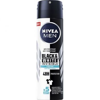 Hlavný obrázok Nivea Men Black & White Fresh anti-perspirant sprej 150ml 85974