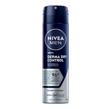 Hlavný obrázok Nivea Men Derma Dry Control anti-perspirasnt sprej 150ml 95688