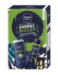 Nivea Men Energy Boost pánska darčeková kazeta Sprchový gél, Anti-perspirant