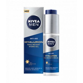 Hlavný obrázok Nivea Men Hyaluron Hydro osviežujúci pleťový krém proti vráskam 50ml