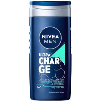Hlavný obrázok Nivea Men Ultra Charge 3v1 sprchový gel 250ml 98655