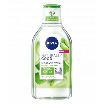 Hlavný obrázok Nivea Naturally Good Micerálna pleťová voda 400ml