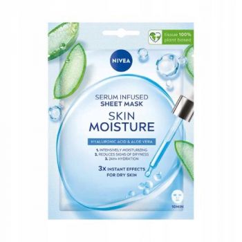 Hlavný obrázok Nivea Skin Moisture hydratačná pleťová textilná maska 1ks