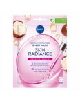 Nivea Skin Radiance rozjasňujúca pleťová textilná maska 1ks
