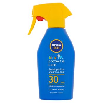 Hlavný obrázok Nivea Sun Kids protect & care OF30 detský sprej na opaľovanie vodeodolný 300ml