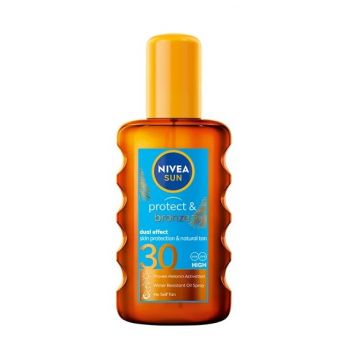 Hlavný obrázok Nivea Sun olej na opaľovanie v spreji podporujúci zhnednutie SPF30 200ml