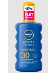 Nivea Sun Protect&Moisture Hydratačný sprej na opaľovanie SPF 30 200 ml
