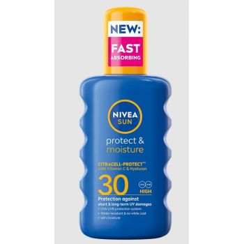 Hlavný obrázok Nivea Sun Protect&Moisture Hydratačný sprej na opaľovanie SPF 30 200 ml