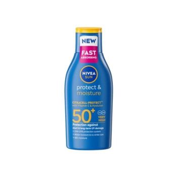 Hlavný obrázok Nivea Sun Protect & Moisture SPF50+ mlieko na opaľovania 100ml 80446