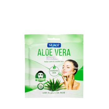 Hlavný obrázok Nuagé Aloe vera & Hyaluronic Acid pleťová textilná maska