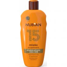loader for Nubian mlieko na opaľovanie vodeodolné SPF15 200ml