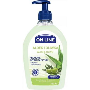 Hlavný obrázok ON LINE Aloe & Olive tekuté mydlo 500ml