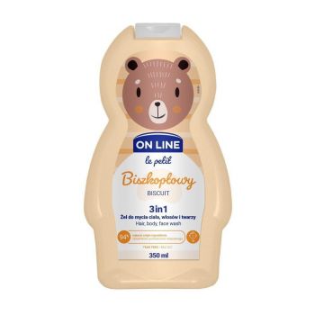 Hlavný obrázok ON LINE Biscuit 3v1 detský šampón na vlasy 350ml