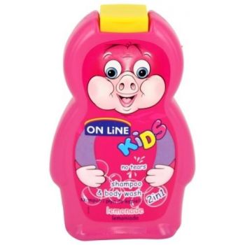 Hlavný obrázok  On Line Kids Lemonade 2in1 sprchovací gél a šampón 250ml 