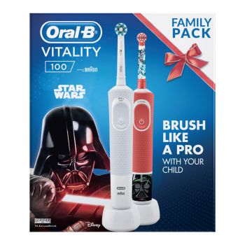 Hlavný obrázok Oral-B Elektrická zubná kefka Vitality White Cross Action+Vitality Star Wars