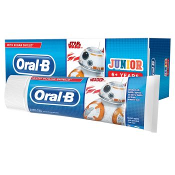 Hlavný obrázok Oral-B Junior Star Wars Zubná Pasta 75 ml, Od 6 Rokov