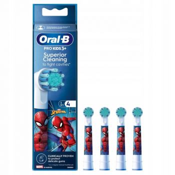 Hlavný obrázok Oral-B PRO Kids 3+ Spiderman náhradné hlavice 4ks