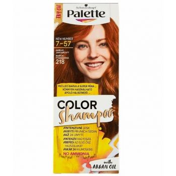 Hlavný obrázok Palette Color Shampoo 7-57 Žiarivý jantár 218 farba na vlasy