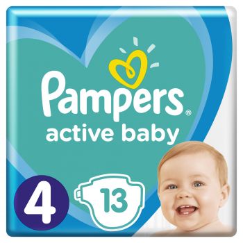 Hlavný obrázok Pampers Active Baby S4 13ks 9-14kg