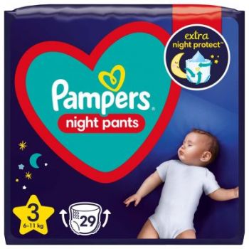 Hlavný obrázok Pampers Night Pants S3 6-11kg 29ks