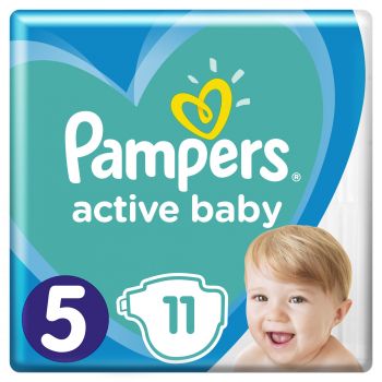 Hlavný obrázok Pampers plienky Active Baby  S5 11ks 11-16kg