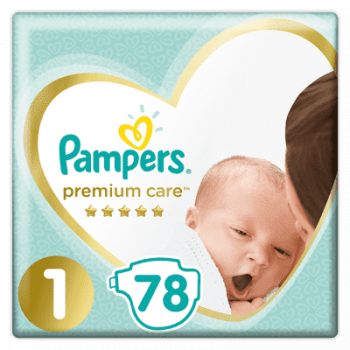 Hlavný obrázok Pampers Premium 1  Newborn 78ks 2-5kg